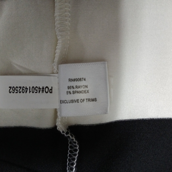 Boston Proper Strapless Bold Stripe Maxi Dress. Size M NWT - Picture 8 of 8